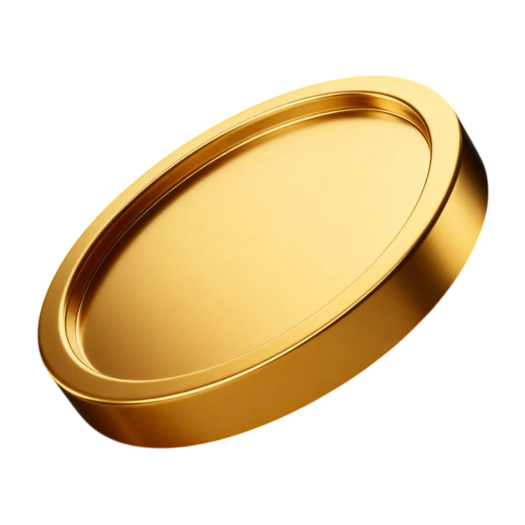 3d gold coin-Photoroom